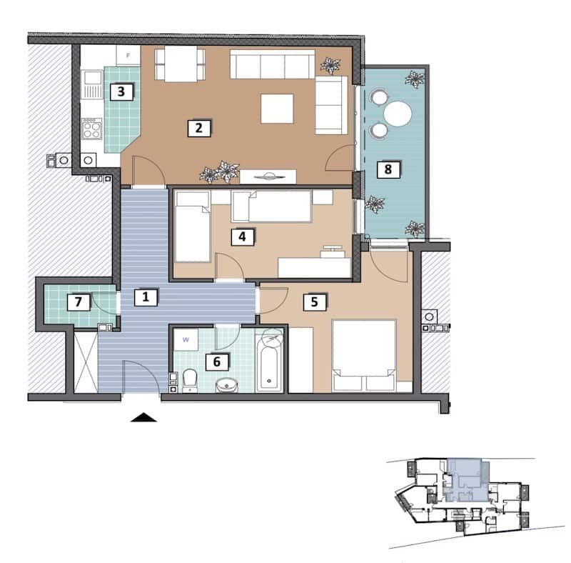 Stan 69,42 m²